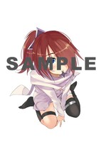 「トリニティセブン レヴィ忍伝」1巻のゲーマーズ特典イラスト。