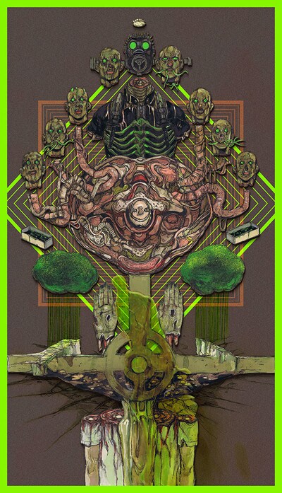 「DOROHEDORO Original soundtrack」ジャケット