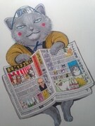 深谷かほるのイラスト。