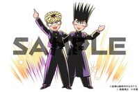 コラボキャンペーンに登場する三橋＆伊藤。