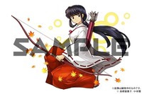 コラボキャンペーンに登場する桔梗。