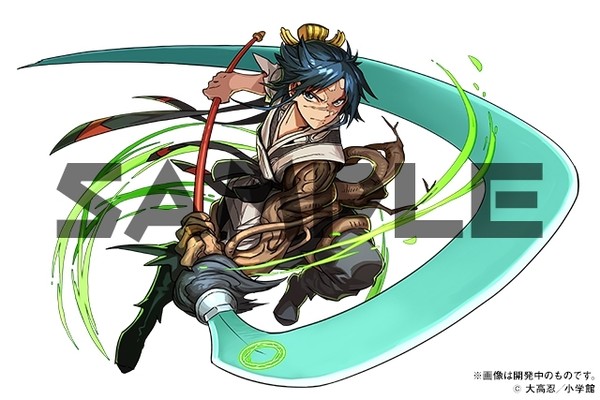 コラボキャンペーンに登場する練白龍。