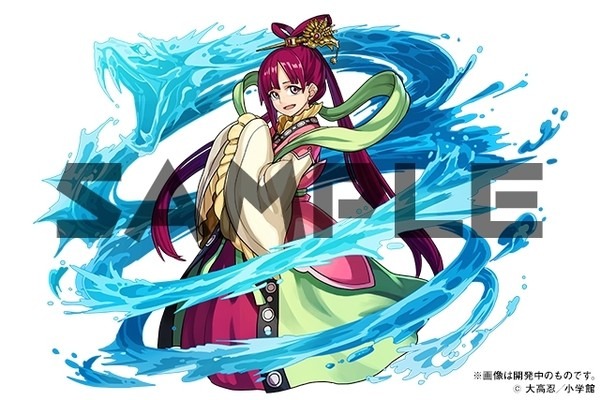 コラボキャンペーンに登場する練紅玉。