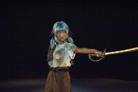 舞台「クジラの子らは砂上に歌う」公開ゲネプロの様子。