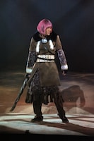 舞台「クジラの子らは砂上に歌う」公開ゲネプロの様子。