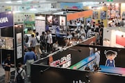 過去の「京都国際マンガ・アニメフェア」の様子。