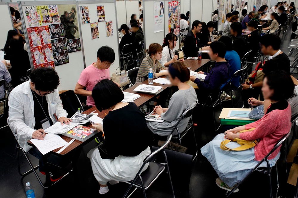 過去の「京都国際マンガ・アニメフェア」の様子。