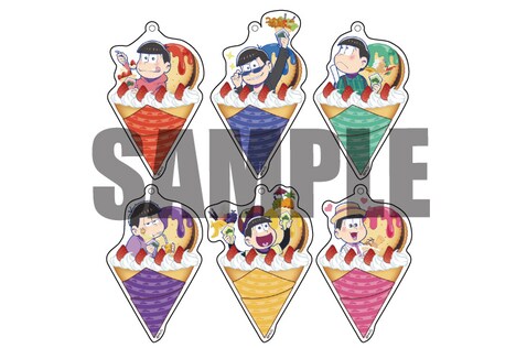 「アクリルクレープキーホルダー」