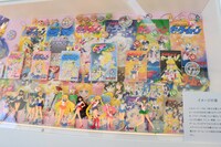 エントランス「イメージの泉」に設置されたグッズたち。