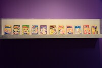 エリア3「セーラームーン伝説のはじまり」より、「美少女戦士セーラームーン」旧版コミックス。