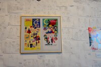 アニメ設定資料も数多く並べられた。