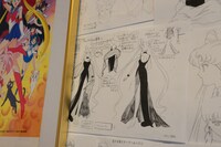 エリア4「セーラームーン エスカレーション～社会現象となったセーラームーン」より、アニメの設定資料。