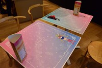 「CHIBIUSA Cafe」の様子。