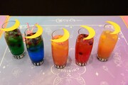 セーラー戦士をイメージしたドリンク。