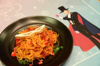 「タキシード仮面のニヒルなパスタ」