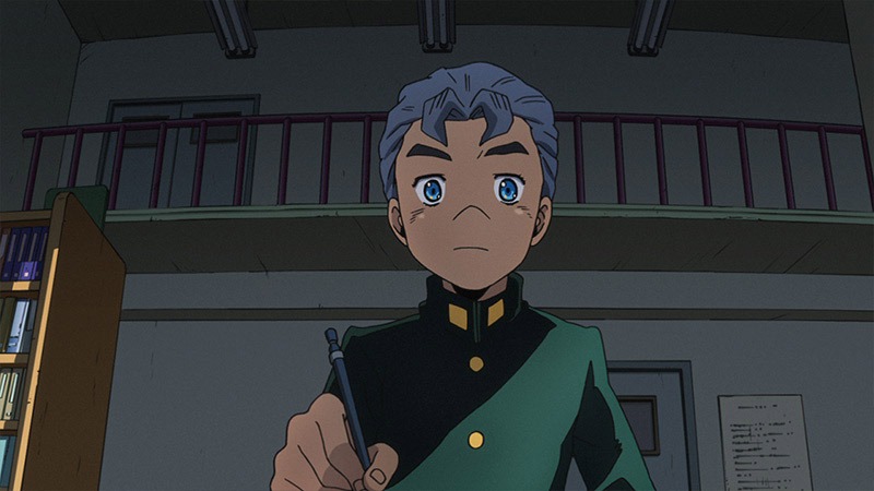 「ジョジョの奇妙な冒険 ダイヤモンドは砕けない」第3話の場面写真。