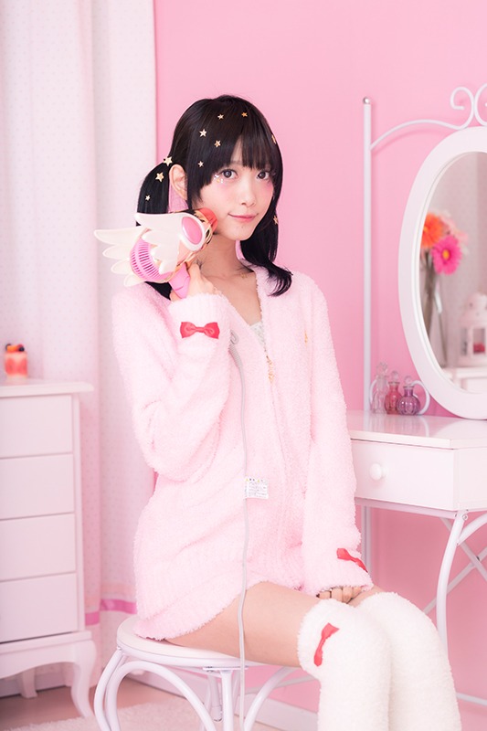 「カードキャプターさくら」封印の杖モデルドライヤー使用イメージ