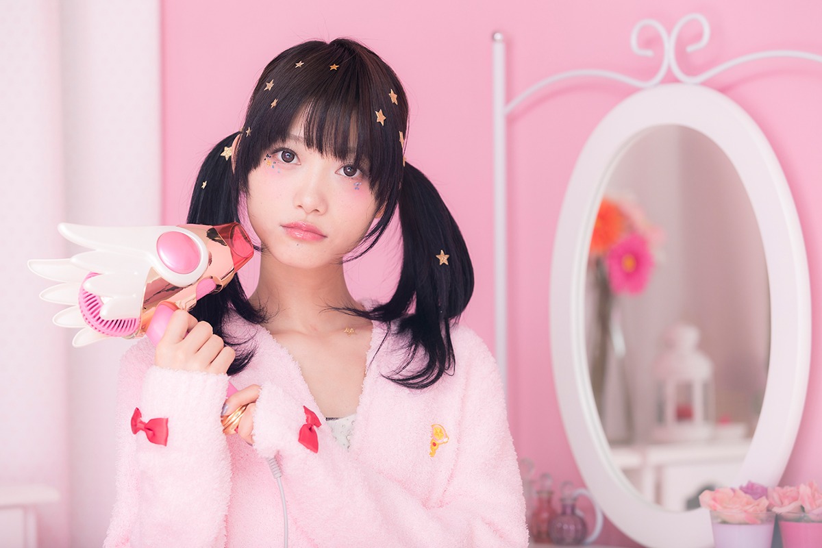 「カードキャプターさくら」封印の杖モデルドライヤー使用イメージ