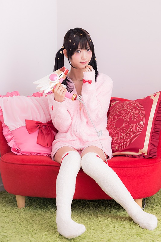 「カードキャプターさくら」封印の杖モデルドライヤー使用イメージ