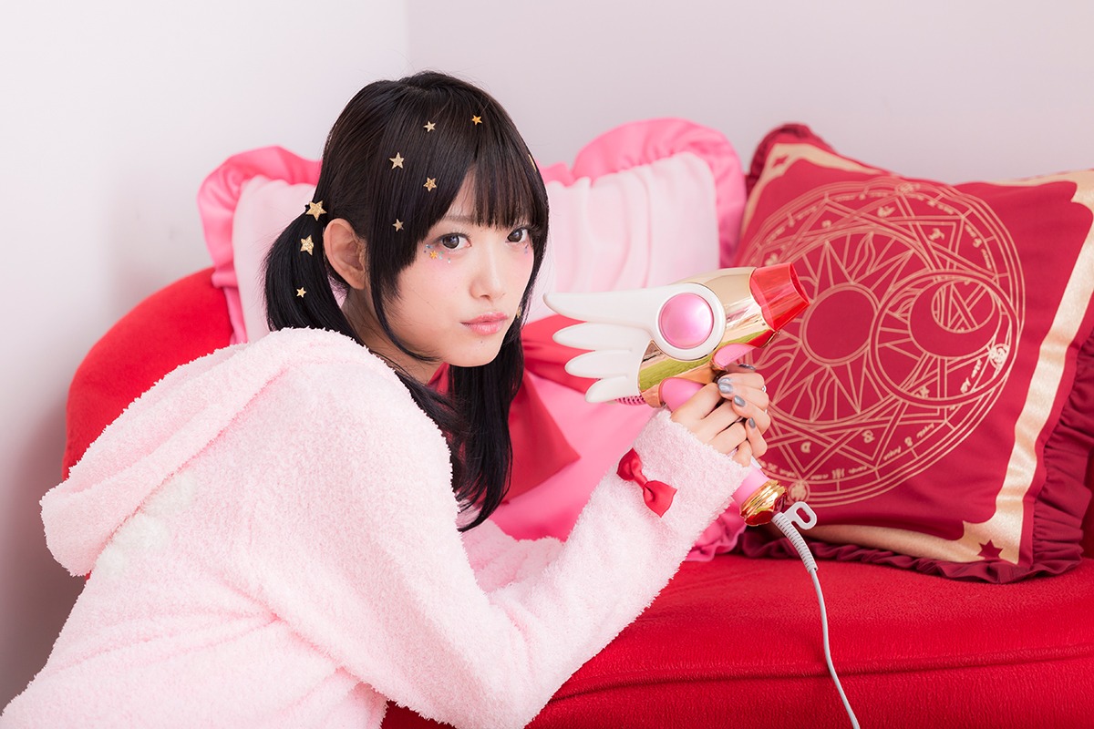 「カードキャプターさくら」封印の杖モデルドライヤー使用イメージ