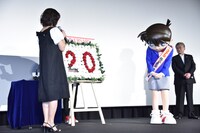 「コナンくん！」と山崎和佳奈に蘭の声で怒られ、縮こまるコナン。