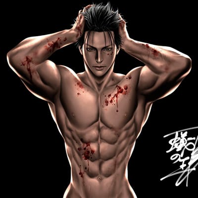 蟻の王 亜久里四郎が肉体美を惜しげもなく披露するキャンバスパネル コミックナタリー 蟻の王 亜久里四郎が肉体美を惜しげもなく披露するキャンバスパネル コミックナタリー