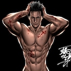 「蟻の王」亜久里四郎が肉体美を惜しげもなく披露するキャンバスパネル