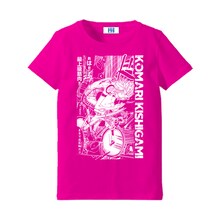 「弱虫ペダル インパクトシーン Tシャツ Special Lady's Type / 岸神小鞠 ver.2」ホットピンク
