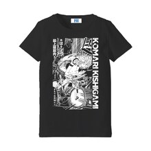 「弱虫ペダル インパクトシーン Tシャツ Special Lady's Type / 岸神小鞠 ver.2」ブラック