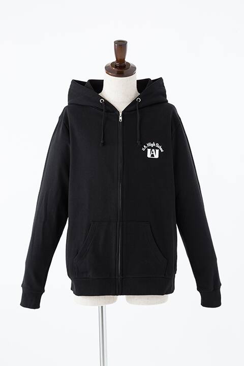 僕のヒーローアカデミア パーカー 胸元に雄英高校エンブレム コミックナタリー