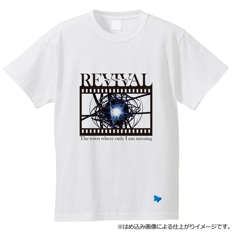 「【CROSS-CF限定】僕だけがいない街 デザインTシャツ」イメージ。