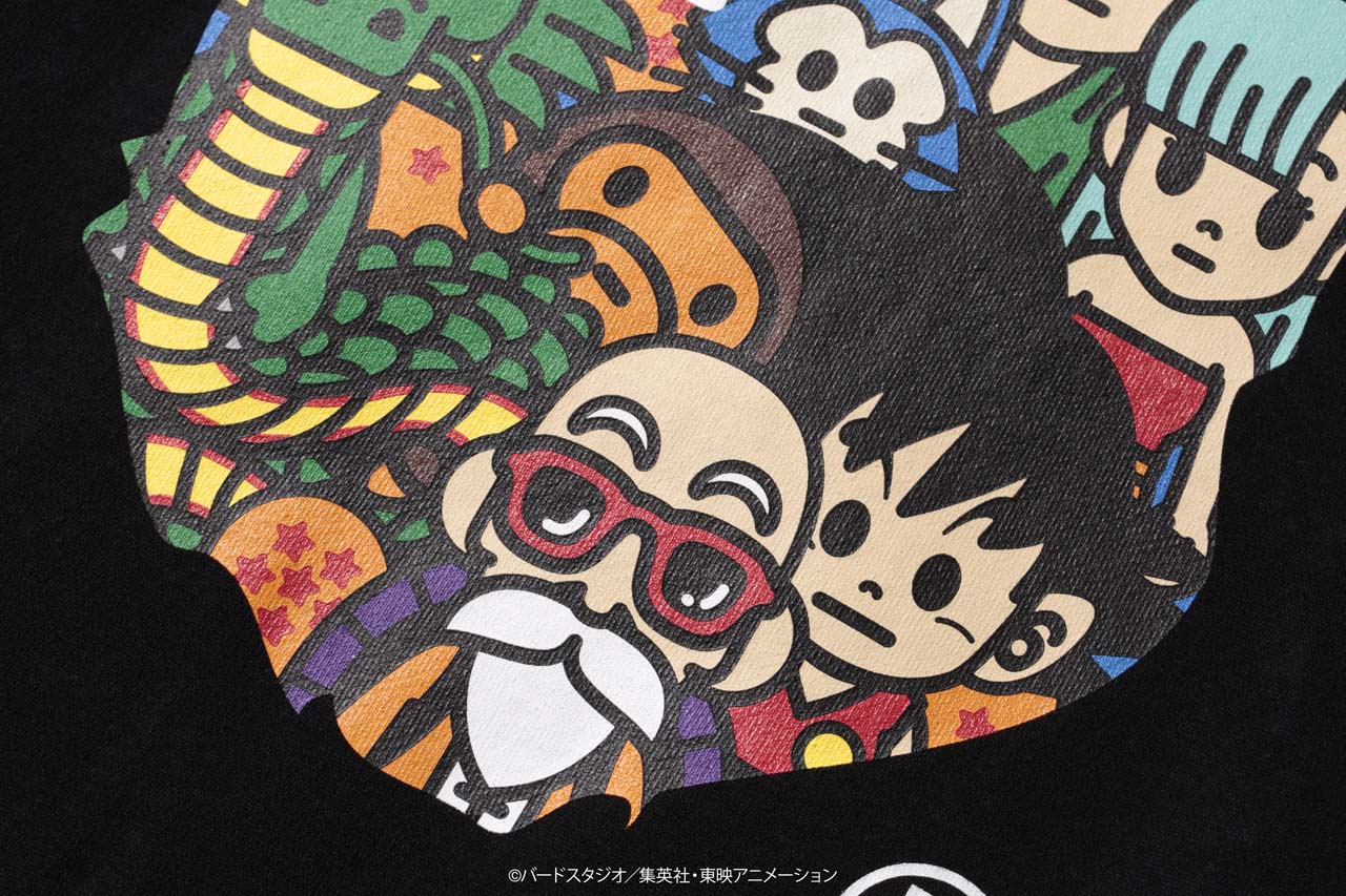「ドラゴンボール」×A BATHING APE プルオーバーフーディ