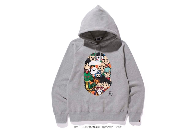 「ドラゴンボール」×A BATHING APE プルオーバーフーディ