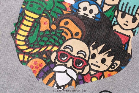 「ドラゴンボール」×A BATHING APE プルオーバーフーディ