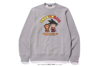 「ドラゴンボール」×A BATHING APE クルーネックスウェット