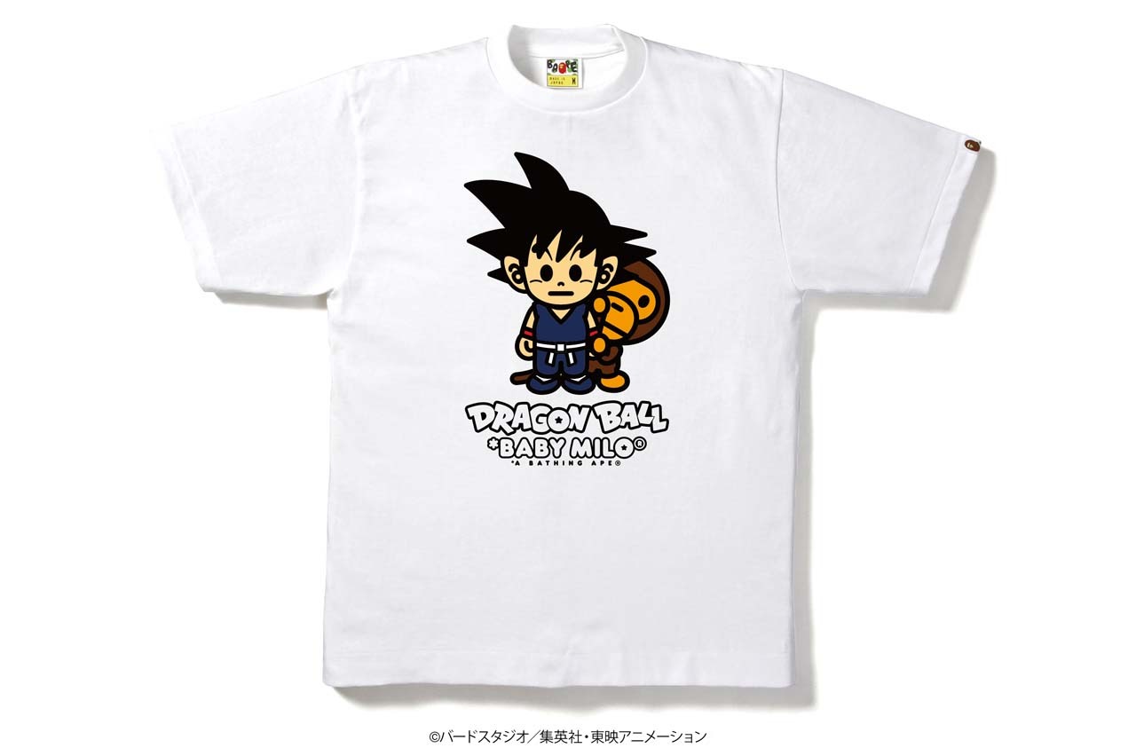 「ドラゴンボール」×A BATHING APE Tシャツ