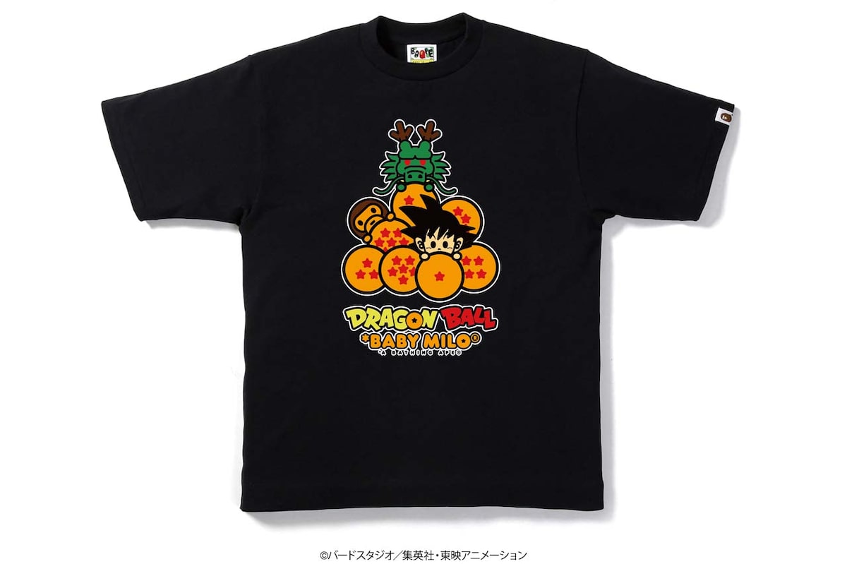 ドラゴンボール」×A BATHING APE Tシャツ - 「ドラゴンボール」がA 