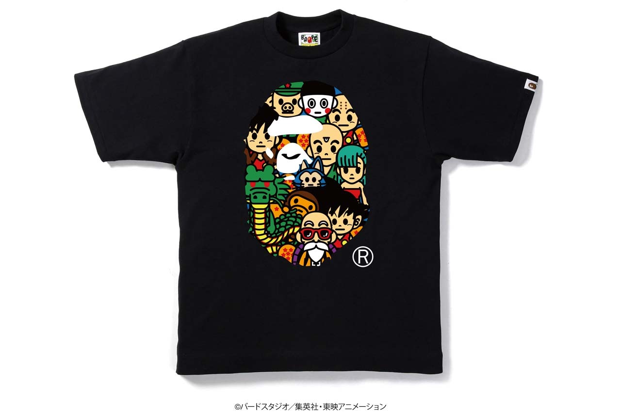 「ドラゴンボール」×A BATHING APE Tシャツ