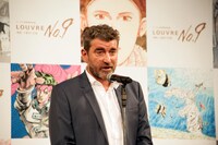 ルーヴル美術館文化制作局出版部副部長のファブリス・ドゥアール氏。