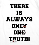 「真実はいつも一つメッセージ Tシャツ」