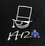 「怪盗キッド刺繍ポロシャツ」