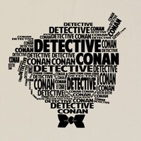 「コナンシルエット エコバッグ」