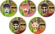 「ゴリクエバトルガラポン」で景品としてもらえる54mm缶バッジ。