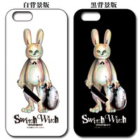 「『スイッチウィッチ』うさぎさん iPhone・スマホハードケース」