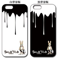 「『スイッチウィッチ』うさぎさん(ワンポイント) iPhone・スマホハードケース」