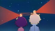 「宇宙パトロールルル子」第4話「ひとりぼっちの空へ」の場面写真。