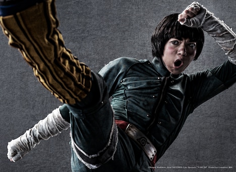 佐藤祐吾演じるロック・リーのビジュアル。