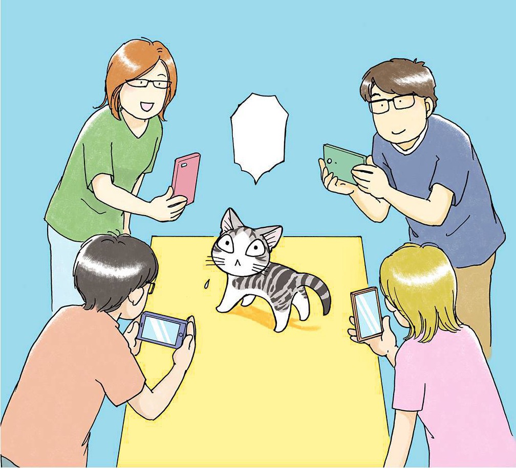 こなみかなたの描き下ろしイラスト。(c)こなみかなた／講談社