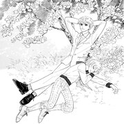 「ポーの一族」の新作「春の夢」のカット。