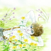 「ポーの一族」の新作「春の夢」のカット。